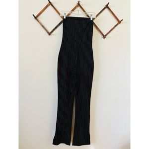 SOLD Superdown Strapless Jumpsuit